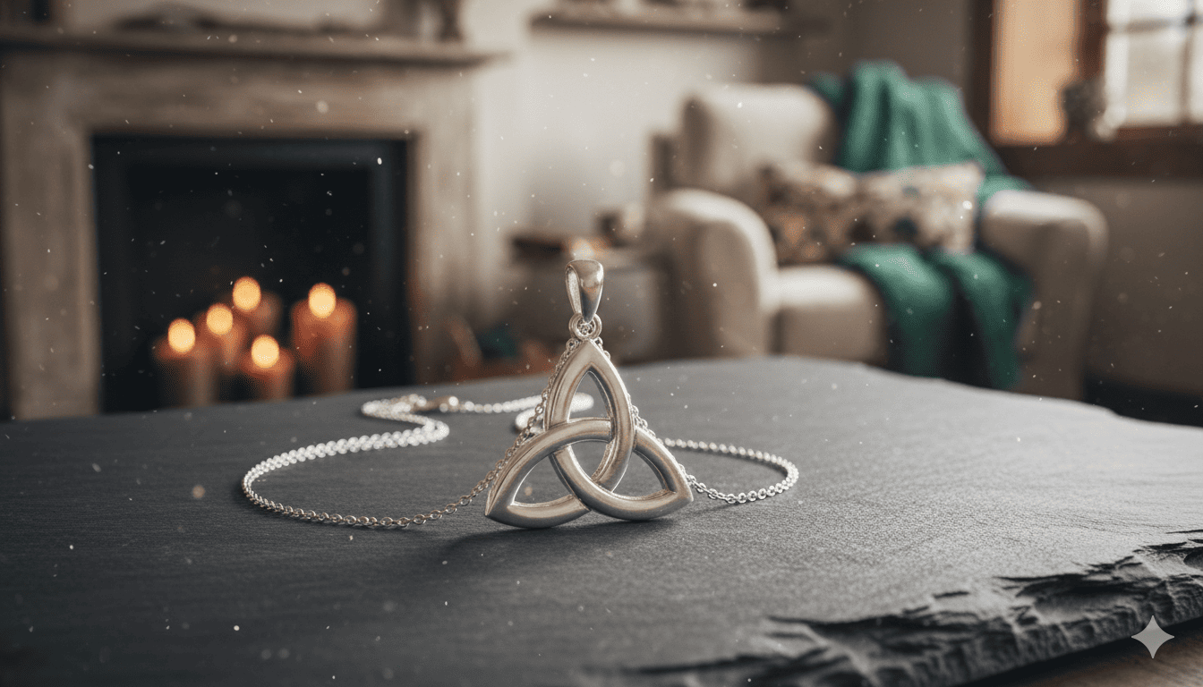 Celtic Silver Pendant